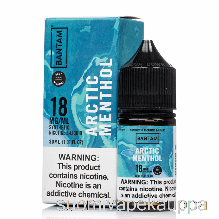 Vape Netistä Arktinen Mentoli - Bantaamisuolat - 30ml 18mg